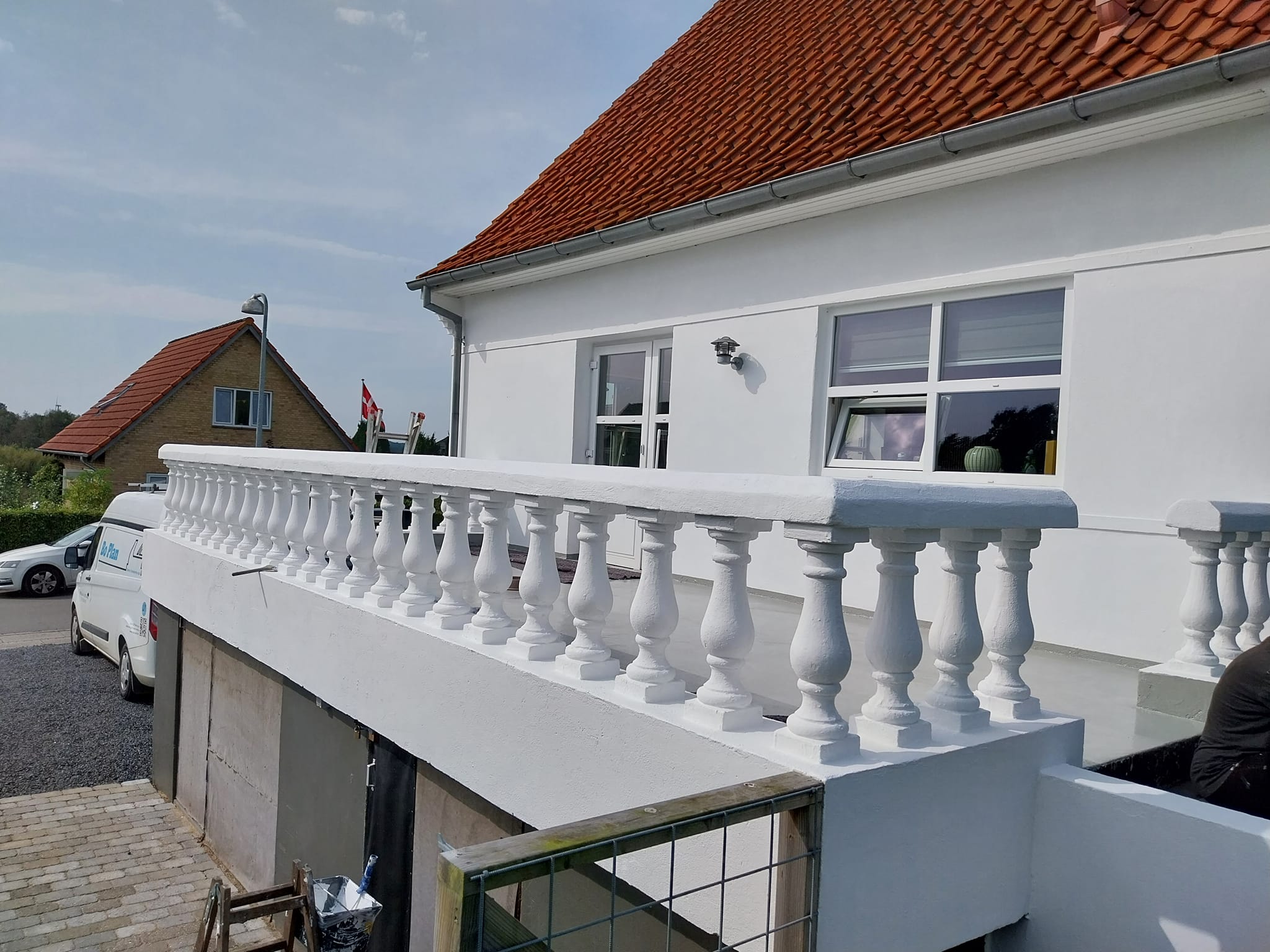 Maling af gelænder